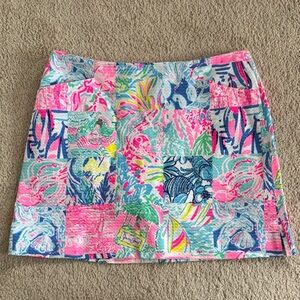 Colorful Patchwork Lilly Pulitzer Women's Skort